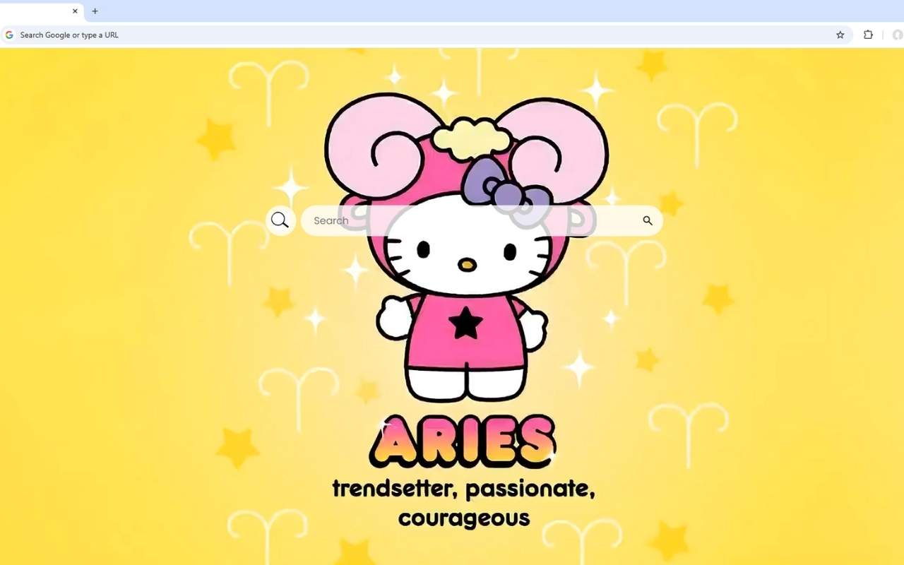 Aries Hello Kitty Live Wallpaper